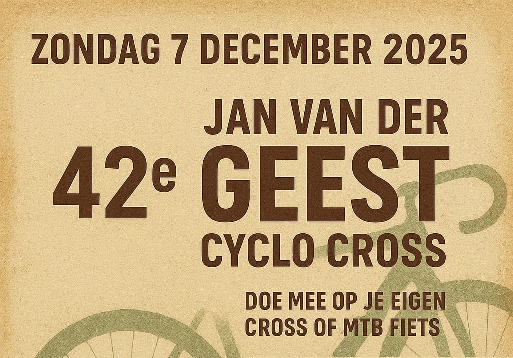 42e editie Jan van der Geest cyclo cross