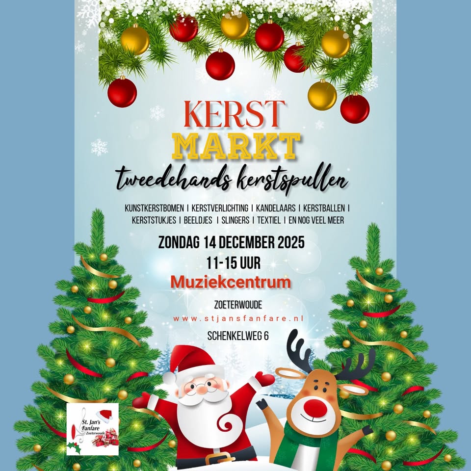 Kerstmarkt – tweedehands kerstspullen