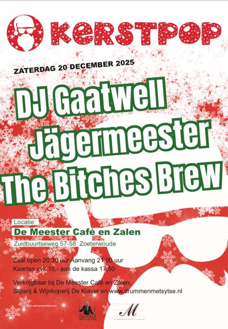 Kerstpop bij De Meester