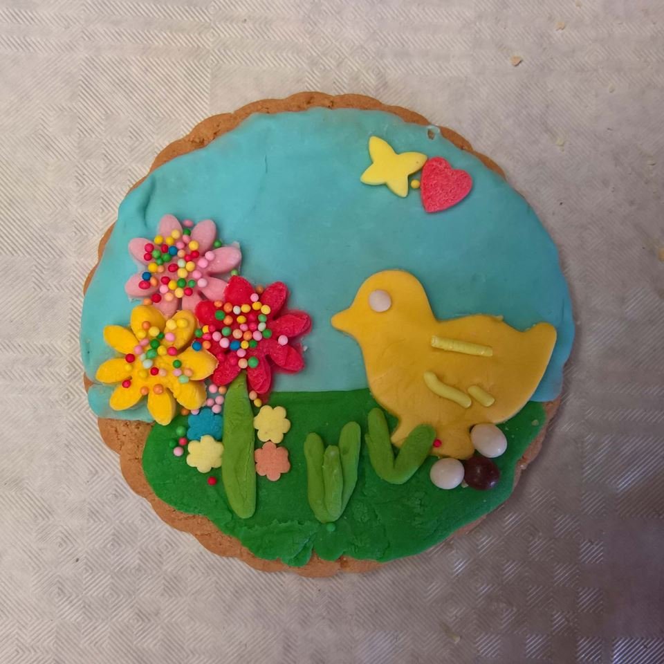 Koek versieren bij ’t Geertje