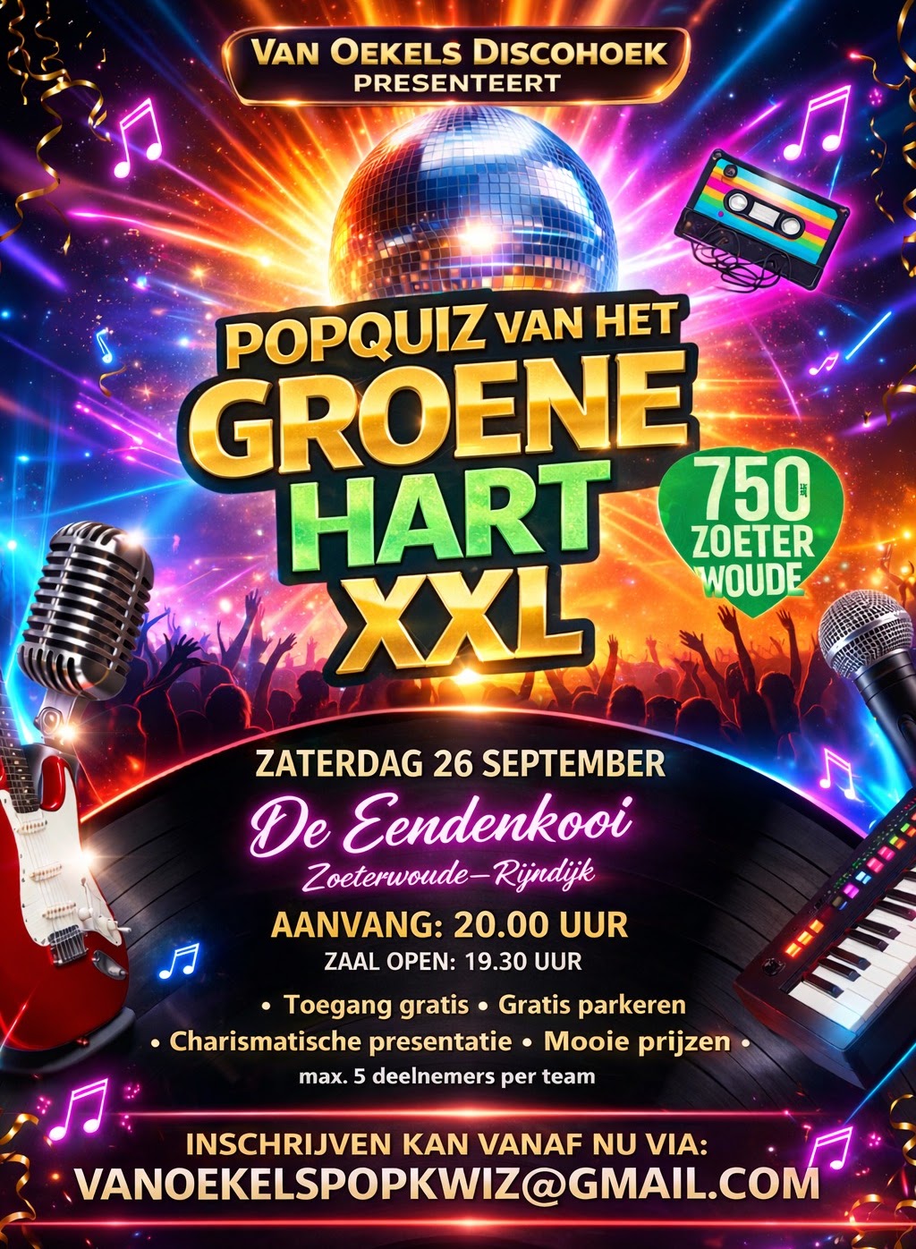 Popquiz van het Groene Hart XXL